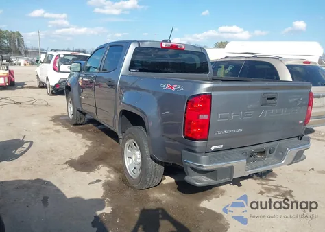 2022 Chevrolet Colorado 4Wd Short Box Wt из США, поврежденный, VIN 1GCGTBEN9N1307559